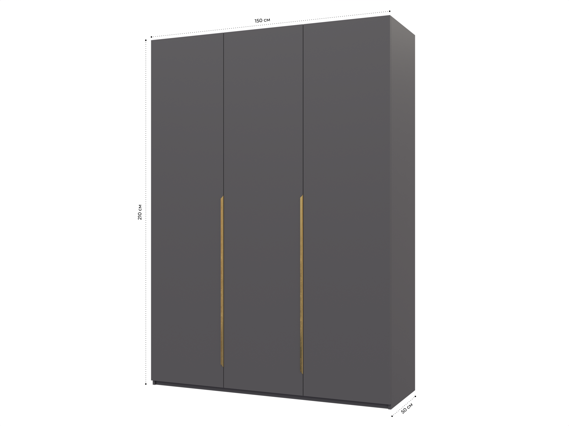 Пакс Альхейм 13 grey (gold) ИКЕА (IKEA) изображение товара