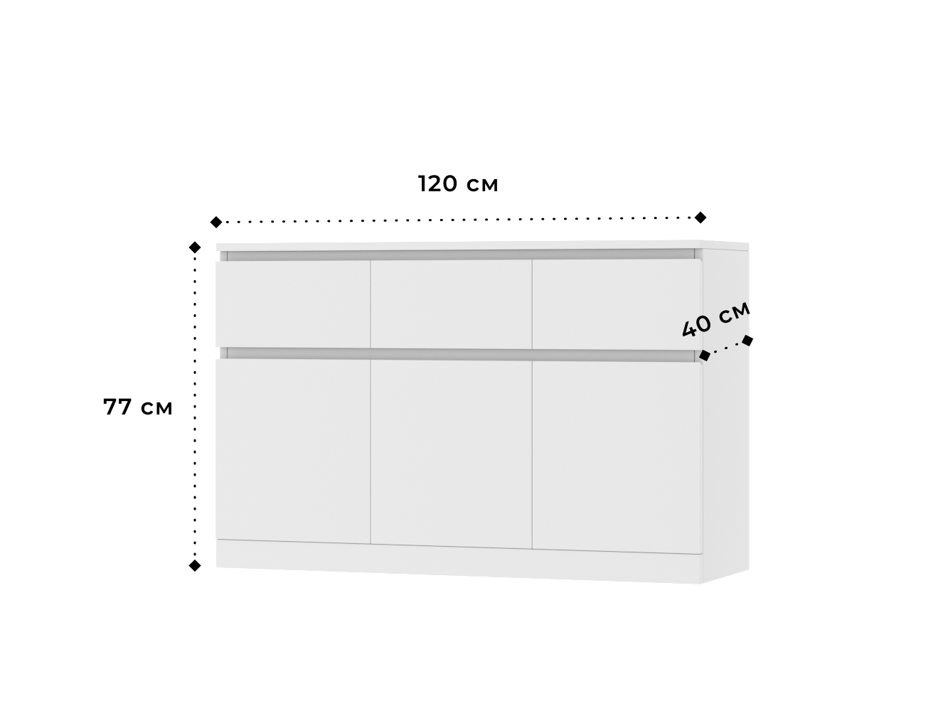 Мальм 24 white ИКЕА (IKEA) изображение товара