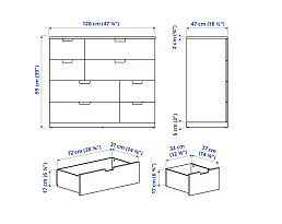 Изображение товара Нордли 29 black ИКЕА (IKEA) на сайте bintaga.ru