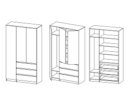 Изображение товара Мальм 314 oak white ИКЕА (IKEA) на сайте bintaga.ru